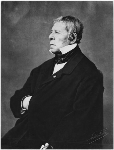 Jean Auguste Dominique Ingres by Pierre Petit